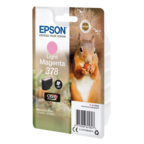 EPSON 378 CARTUCCIA INK 4.8 ML MAGENTA CHIARO